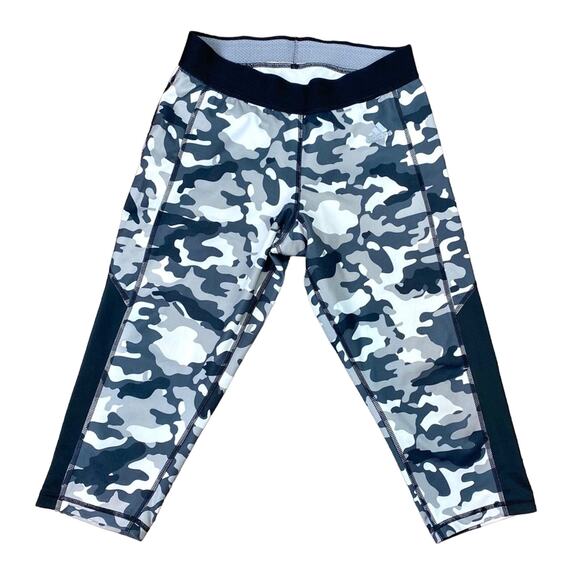 Adidas Techfit Compression Tights Leggings Camo M - Picture 1 of 6